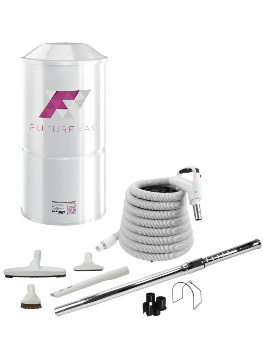 Aspirateur central combo Future Vac FV40 600 wattsair Ensembl — free download