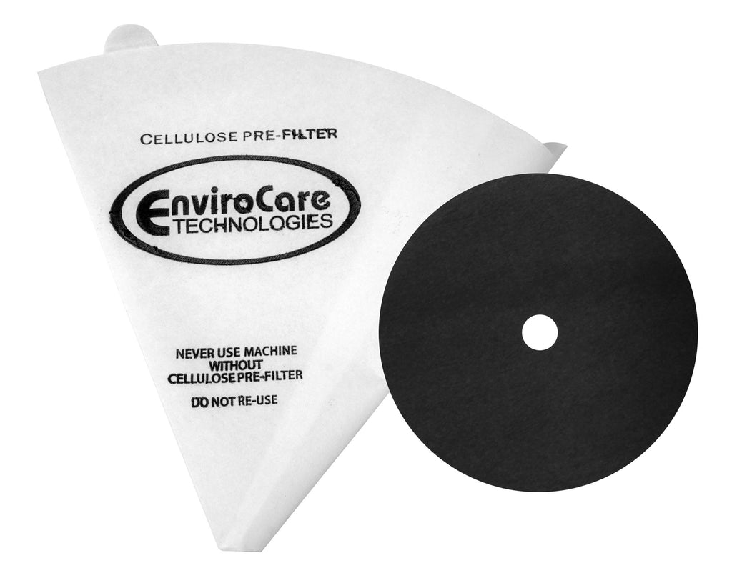 Sac de papier en forme de cône pour aspirateur Filter Queen - paquet de 12 sacs + 2 filtres moteur - Envirocare 200JV