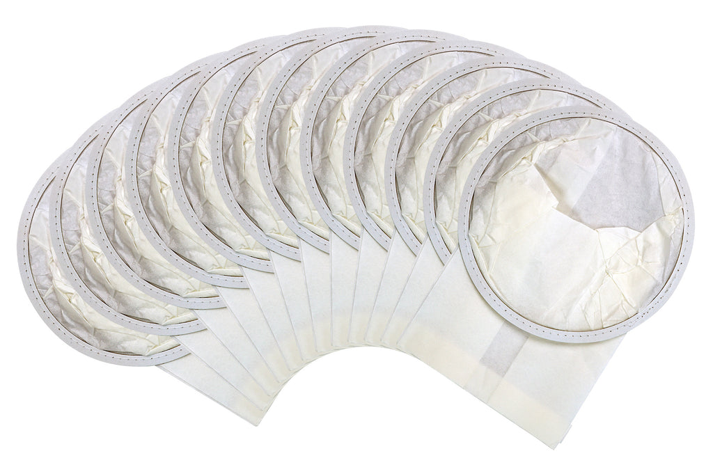 Sac en papier pour aspirateur chariot Compact, Tristar et Revelation - paquet de 12 sacs - Envirocare 738JV