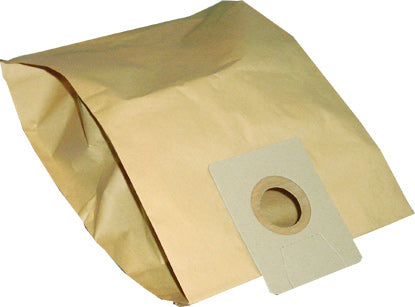 Sac en papier pour aspirateur Johnny Vac JV10W - Ghibli  AS10, ASL7 et AS8 - paquet de 5 sacs