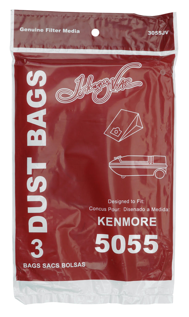 Sac en papier pour aspirateur Kenmore 5055 - paquet de 3 sacs - Envirocare 136SWJV