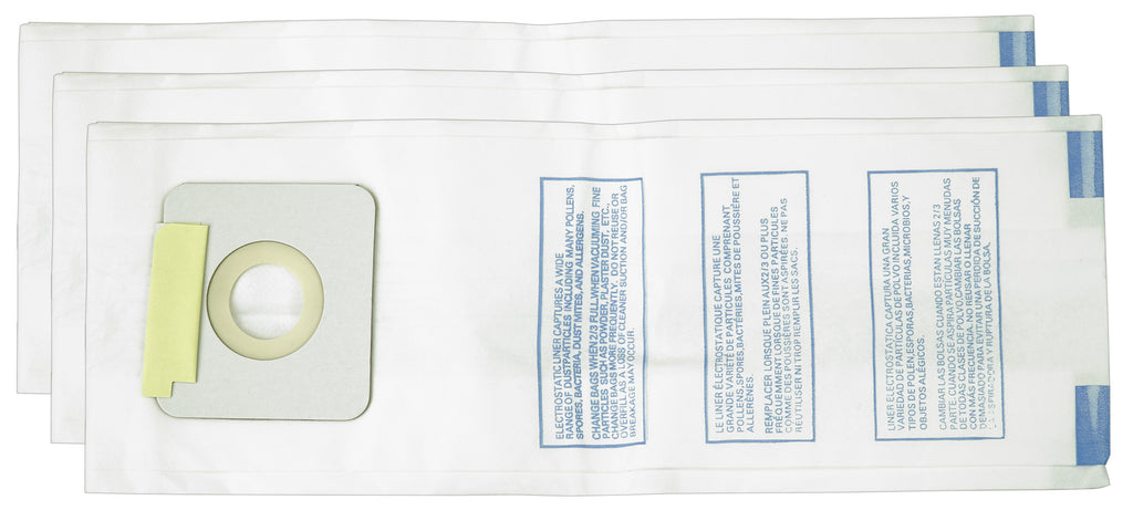 Sac microfiltre pour aspirateur Panasonic type U, U-3 et U-6 - paquet de 3 sacs - Envirocare 816