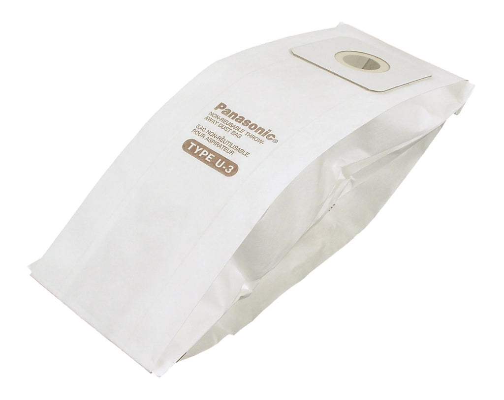 Sac en papier pour aspirateur Panasonic type U-3 - paquet de 6 sacs