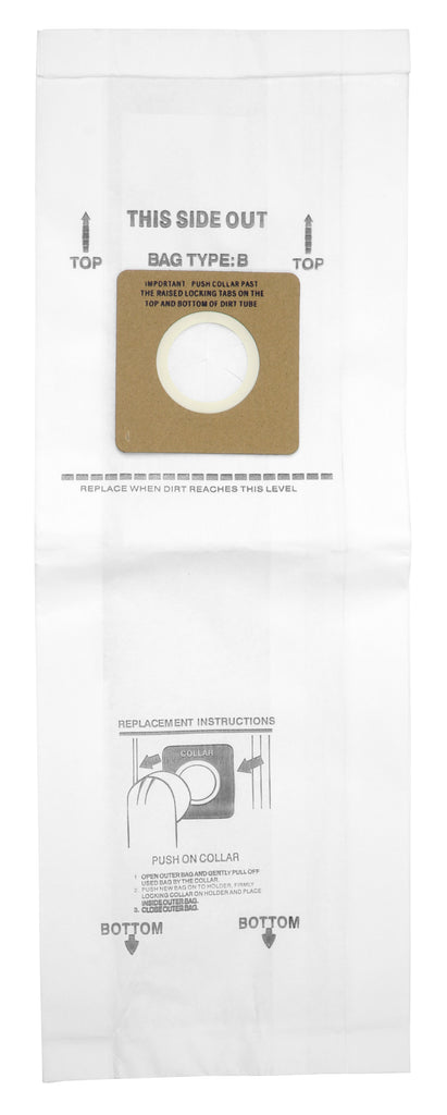 Sac en papier pour aspirateur Royal type B - paquet de 3 sacs - Envirocare 847SW