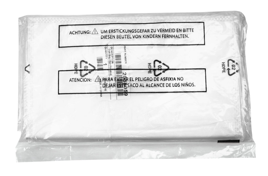 Sacs d'aspirateur HEPA haute filtration pour aspirateurs Bissell OptiClean - 42Q8 - paquet de 3