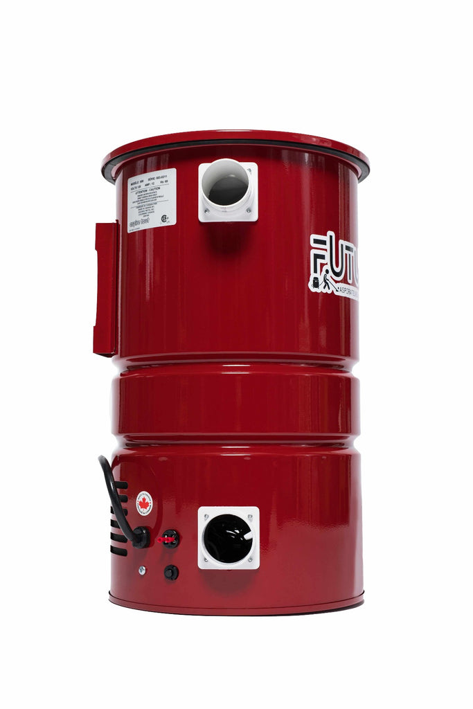 Aspirateur central - FutureVac - 600 Airwatts - Fabriqué au Québec-Aspirateurs à rabais