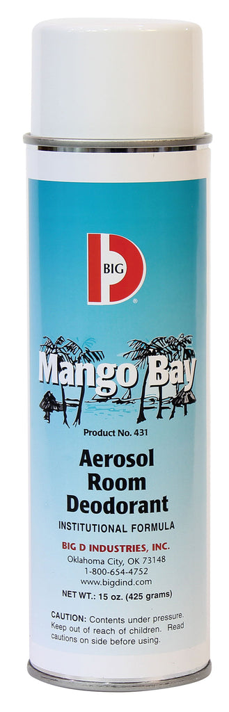 Désodorisant aérosol - mangue - 15 oz (425 g) - Big D 429