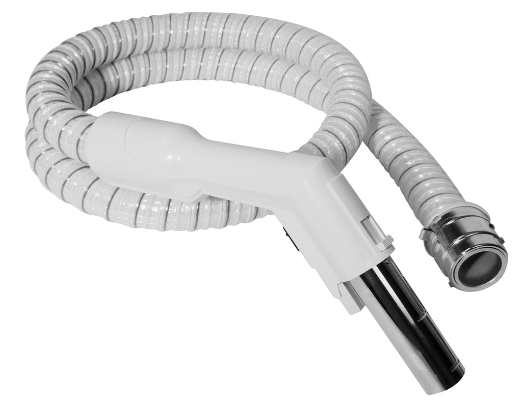 Boyau électrique pour aspirateur central - 1,82 m (6') - 32 mm (1 1/4") dia - blanc - poignée courbée - renforcé - Electrolux SJ EH8100W