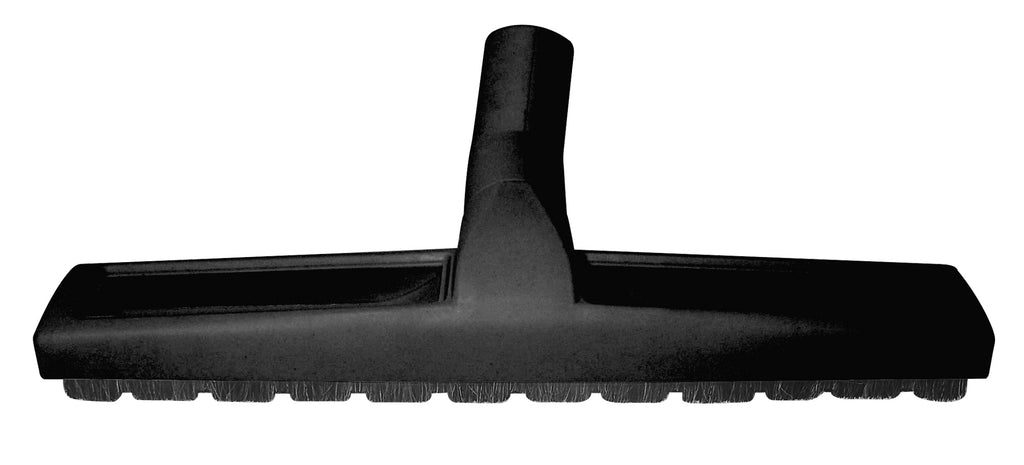 Brosse à plancher - largeur de nettoyage 35,6 cm (14") - avec roues - noire