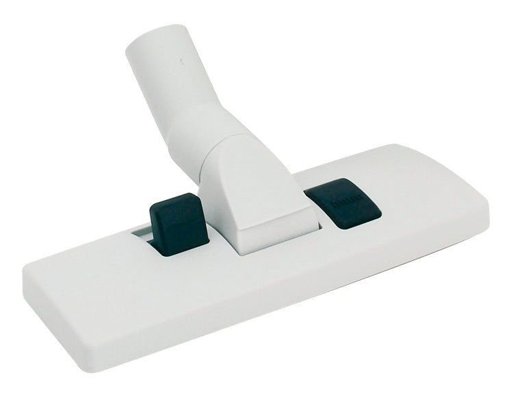 Brosse à tapis et plancher - diamètre de 32 mm - base de plastique - gris