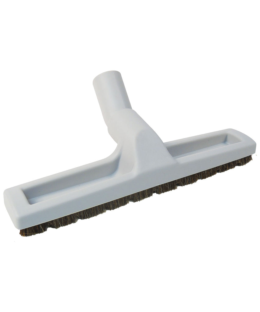 Brosse pour les planchers - 12" (30,4 cm) - 1 1/4" (32 mm) dia - avec roues - grise