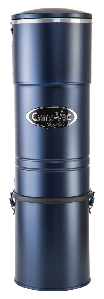 Aspirateur central Canavac - Signature  LS590 - silencieux - 465 watts-air - capacité de 5 gal (19 L) - support mural - sac et filtre HEPA
