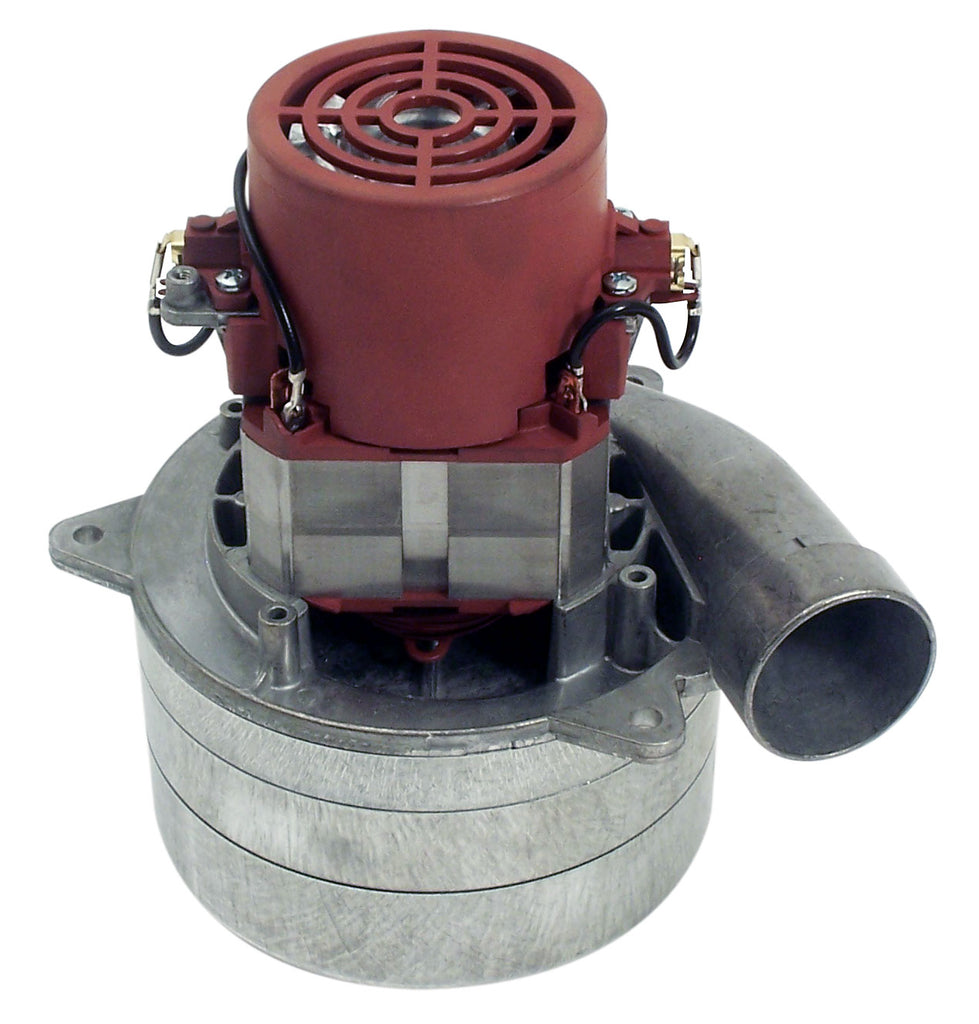 Moteur pour aspirateur tangentiel - dia 5,7" - 3 ventilateurs - 120 V - 13 A - 1400 W - 438 watts-air - levée d'eau 122" - CFM (pi3/min) 91" - Domel 491.3.752