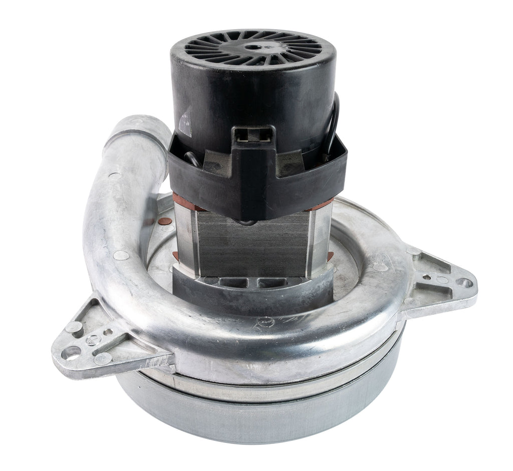 Moteur pour aspirateur tangentiel  - dia 7,2" - 2 ventilateurs - 120 V - 17 A - 1800 W - 680 watts-air - levée d'eau 122" - CFM (pi3/min) 131" - Domel 499.3.701-3