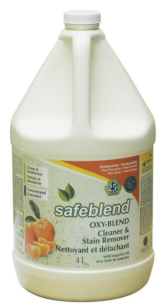 Oxy-Blend nettoyant et détachant - concentré - tangerine - 4 L (1,06 gal) - Safeblend XCTO-G04