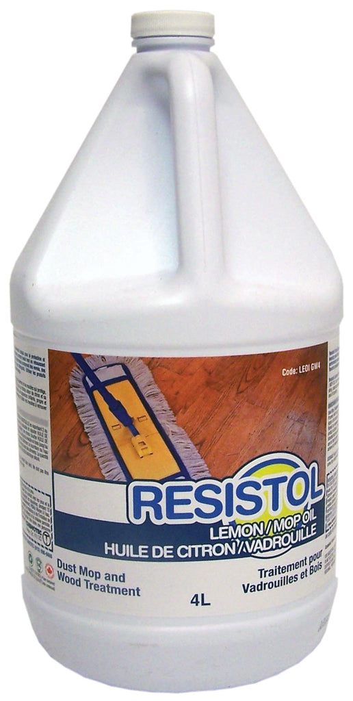 Traitement à l'huile de citron pour planchers et meubles - Resistol - 4 L (1,06 gal) - Safeblend LEOI GW4