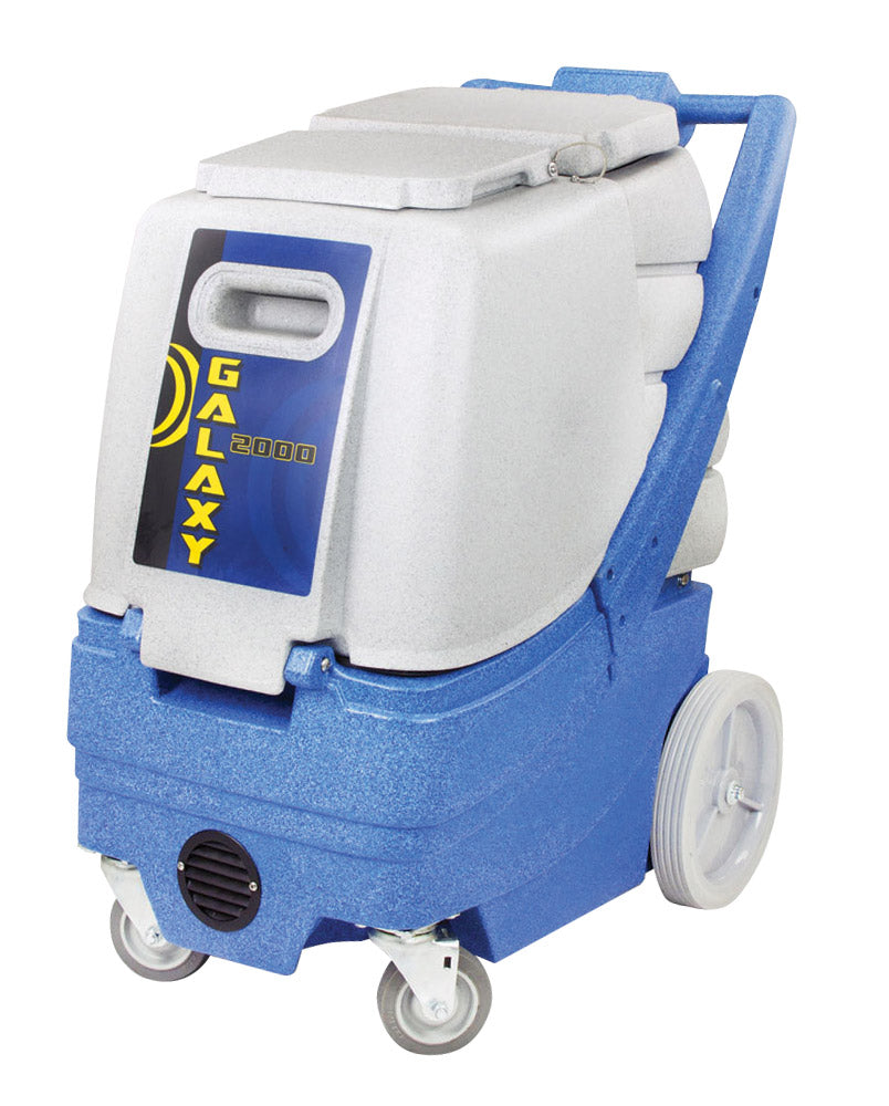 Laveuse à tapis Galaxy 2000SX-HR par Edic - réservoir d' eau propre 12 gal - réservoir de récupération 11 gal - 100 psi - 13,5 A