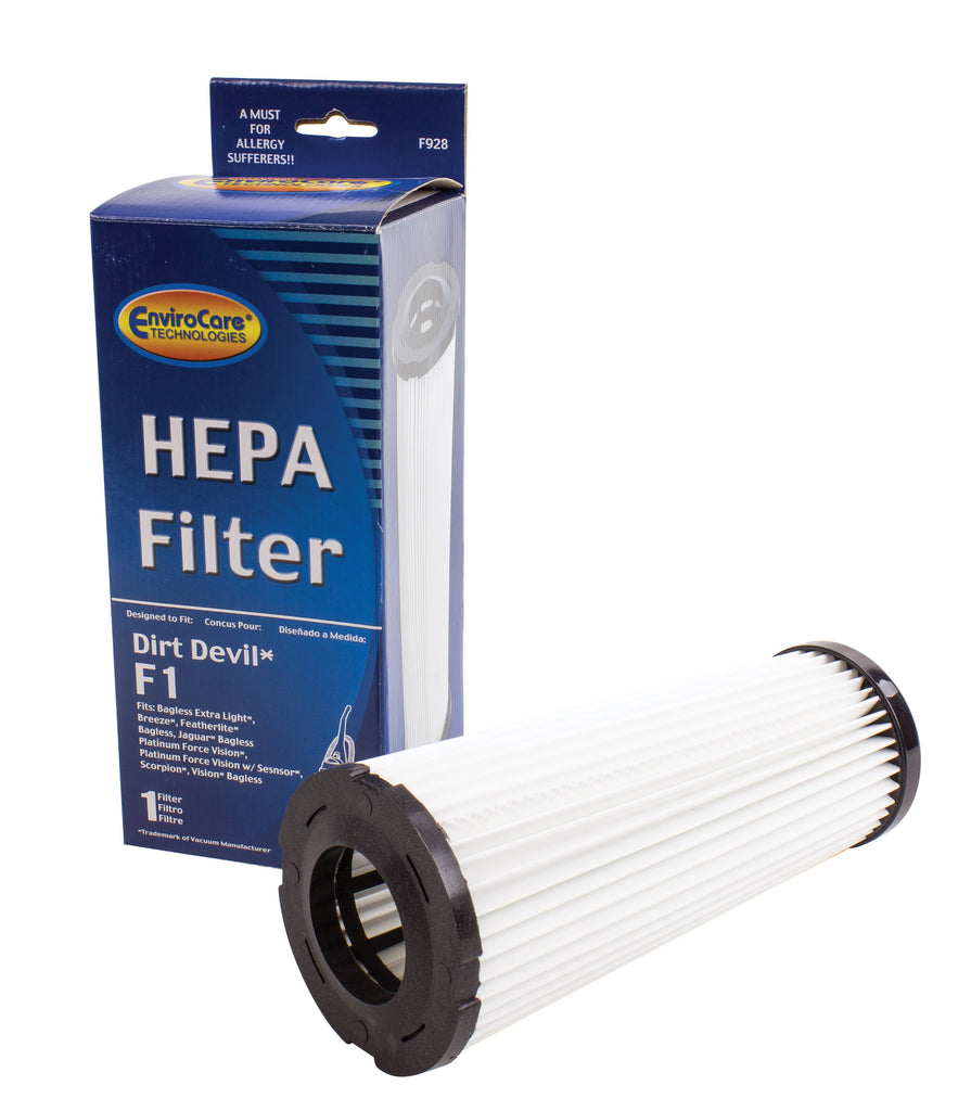 Filtre HEPA complet type F-1 pour aspirateur vertical Dirt Devil - 2JC0360000