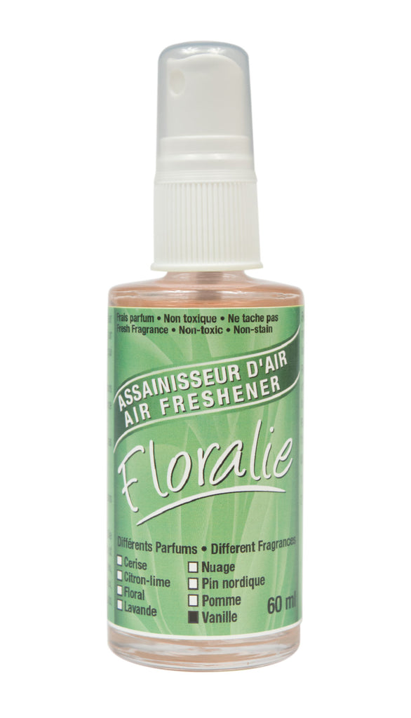 Assainisseur d'air - ultra concentré - parfum de vanille - 2 oz (60 ml) - Floralie 04005-0
