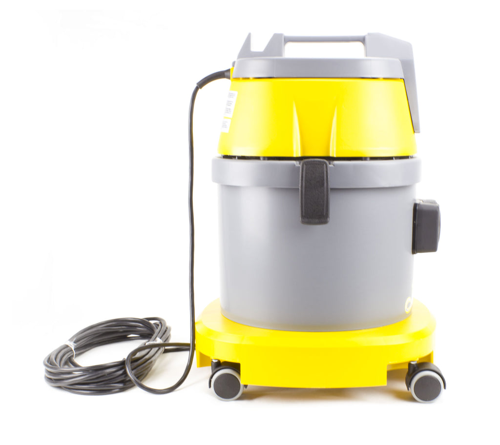 Aspirateur commercial sec et humide - capacité de 15 L (4 gal) - boyau de 3 m (10') - manchons en métal - brosses et accessoires inclus - Ghibli ASL10 17091250210