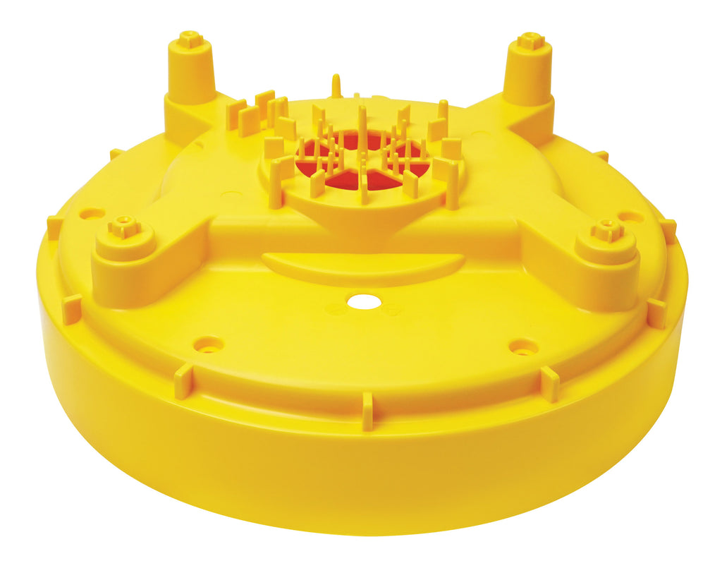 COUVERCLE DU BAS - JOHNNY VAC JV115/ JV315 - JAUNE