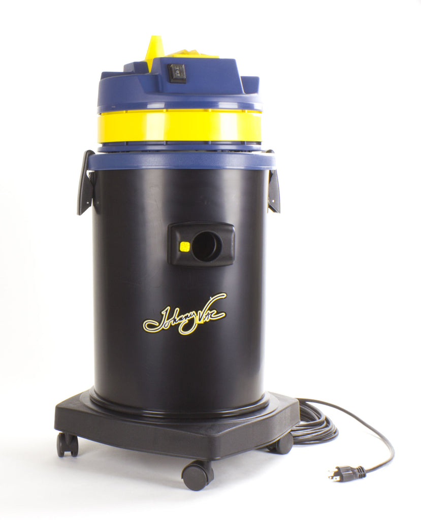 Aspirateur commercial - capacité du réservoir de 37 L (8 gal) - avec dispositif de nettoyage du filtre - cuve sur chariot - boyau et ensemble de brosses - IPS ASDO012891