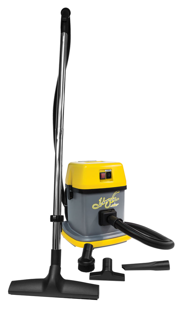 Aspirateur commercial Johnny Vac - capacité de 12 L (3 gal) - accessoires et sac en papier inclus - prise électrique intégrée - moteur 1000 W - roues pivotantes -  Ghibli 15961250018