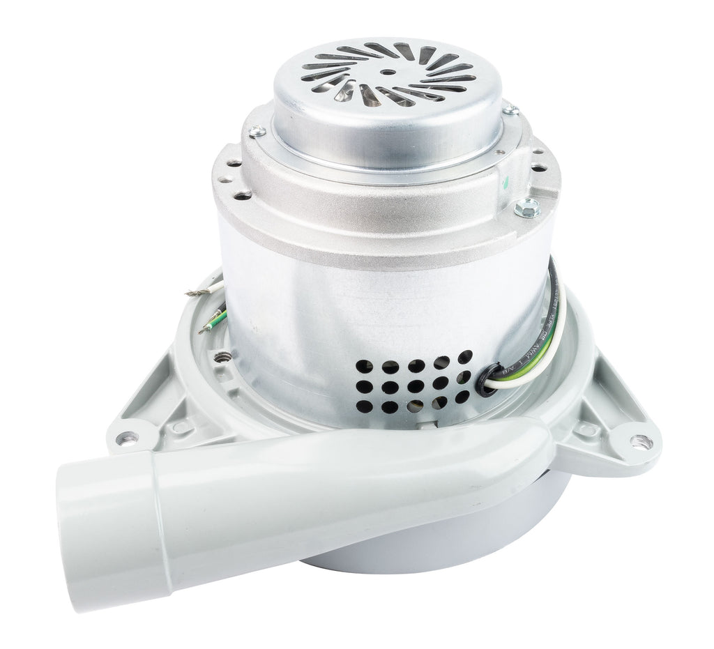 Moteur pour aspirateur tangentiel - dia 7,2" - 2 ventilateurs - 120 V - 12,7 A - 1405 W - 392 watts-air - levée d'eau 110,1" - CFM (pi3/min) 105,4 - peinture epoxy - Lamb/Ametek 115937 (S)