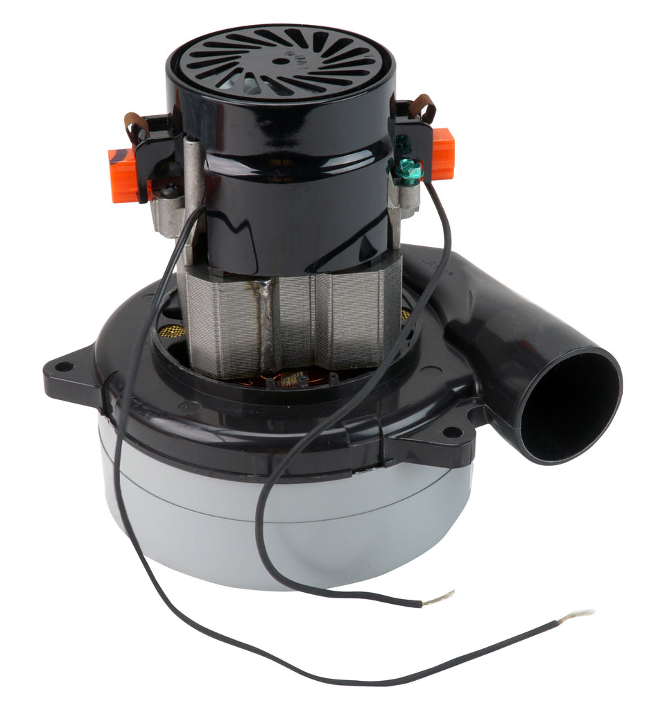 Moteur pour aspirateur tangentiel - dia 5,7" - 2 ventilateurs -120 V - peinture epoxy - Lamb / Ametek 116472-13 (S) **