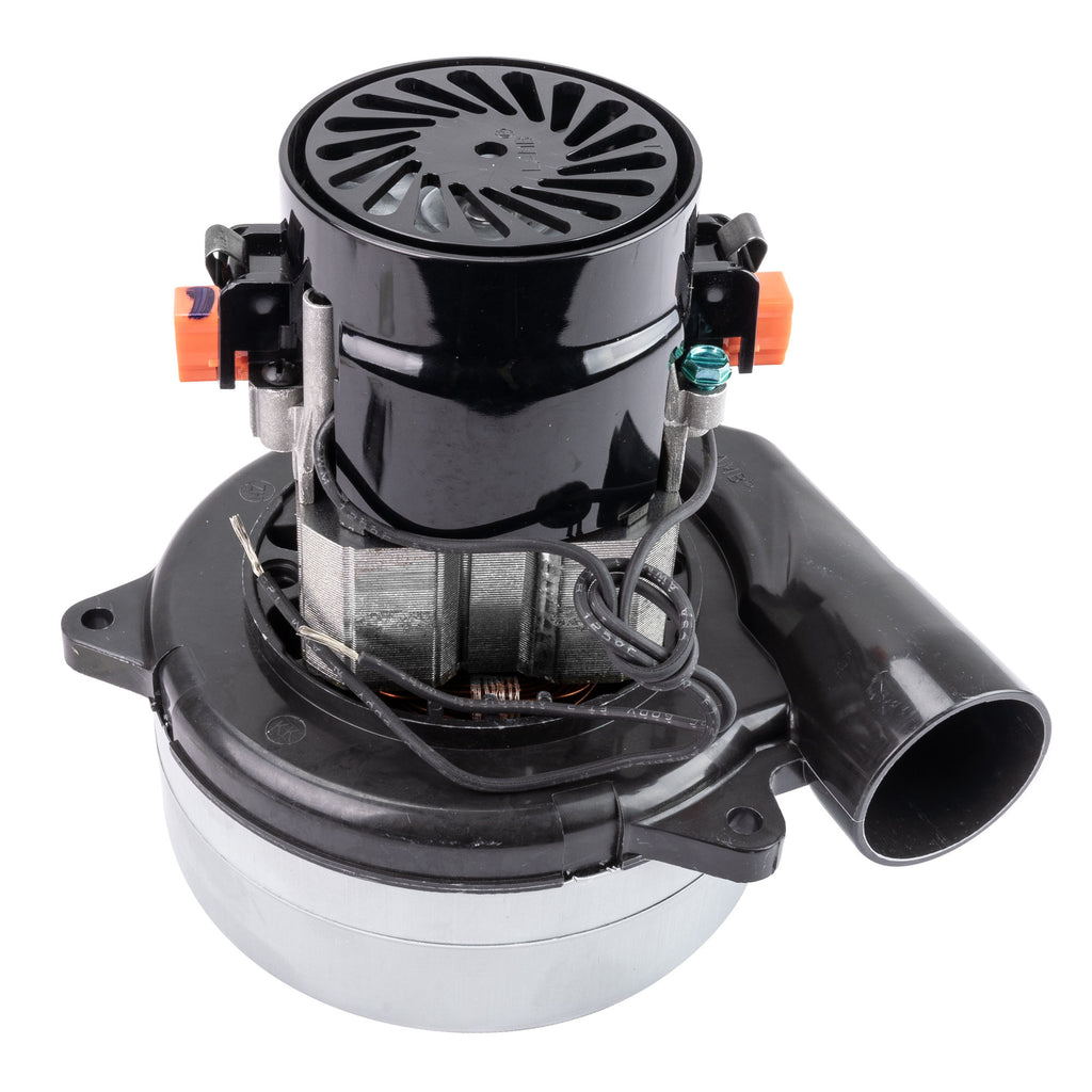 Moteur pour aspirateur tangentiel - dia 5,7" - 2 ventilateurs - 120 V - 9,9 A - 1157 W - 301 watts-air - levée d'eau 92,5" - CFM (pi3/min) 97,4 - Lamb/Ametek 116474-00 (S)