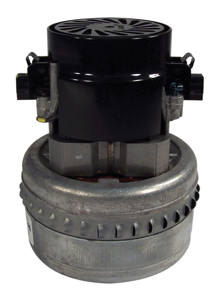 Moteur pour aspirateur "Bypass" - dia 4,8' - 2 ventilateurs - 120 V - Lamb / Ametek 116551-50 (S)