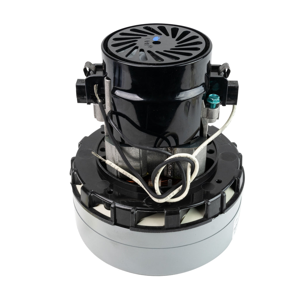 Moteur pour aspirateur - dia 5,7" - 2 ventilateurs - 120 V - 9,2 A - 1049 W - 293 watts-air - levée d'eau 91,5" - CFM (pi3/min) 103 - peinture epoxy - Lamb / Ametek 116758-13 (B)