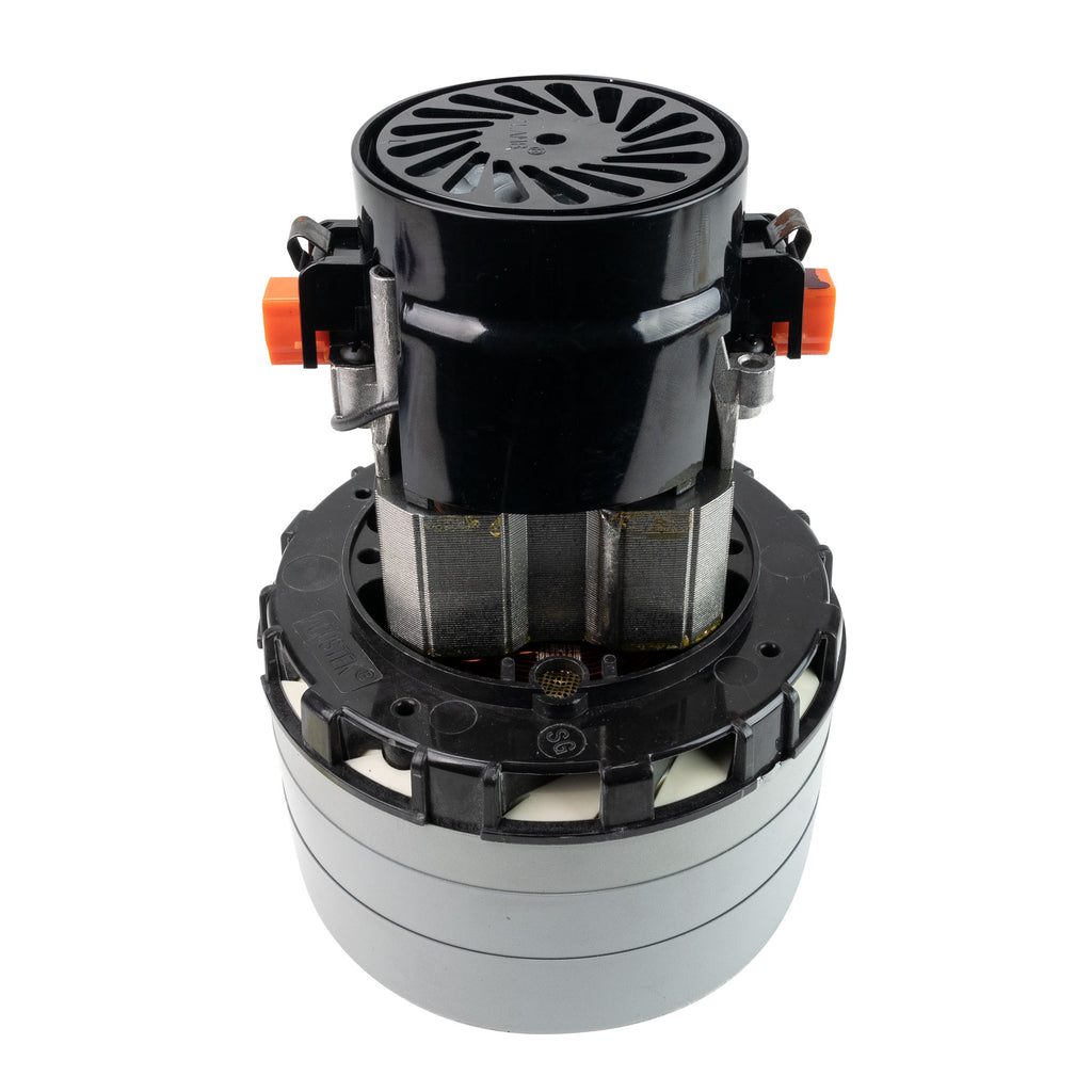 Moteur pour aspirateur - dia 5,7" - 3 ventilateurs - 120 V - 11,2 A - 1292 W - 382 watts-air - levée d'eau 119,3" - CFM (pi3/min) 100 - peinture epoxy - Lamb/Ametek 116764-13 (S)