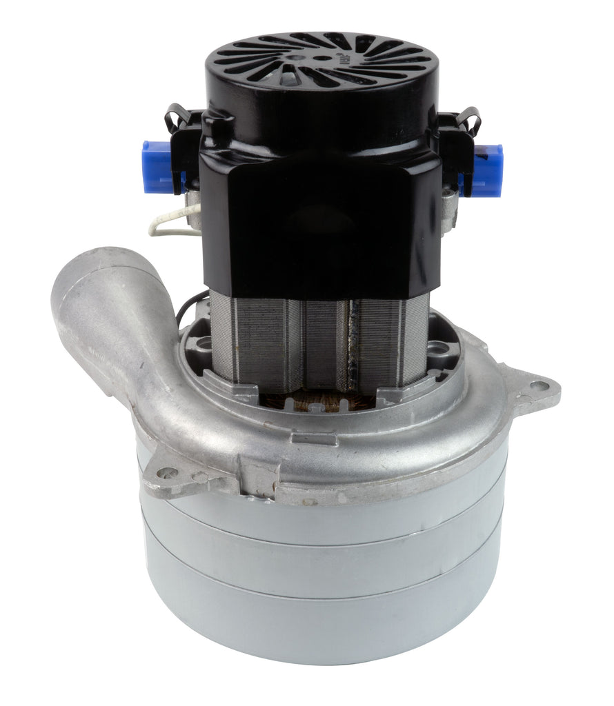 Moteur pour aspirateur tangentiel - dia 5,7" - 3 ventilateurs -120 V - 13,1 A - 1502 W - 465 watts-air - levée d'eau 136" - CFM (pi3/min) 91,4 - Lamb / Ametek 116765-00