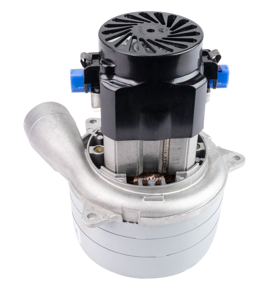 Moteur pour aspirateur tangentiel - dia 5,7" - 3 ventilateurs - 120 V - peinture epoxy - Lamb / Ametek 116765-13 (S) **