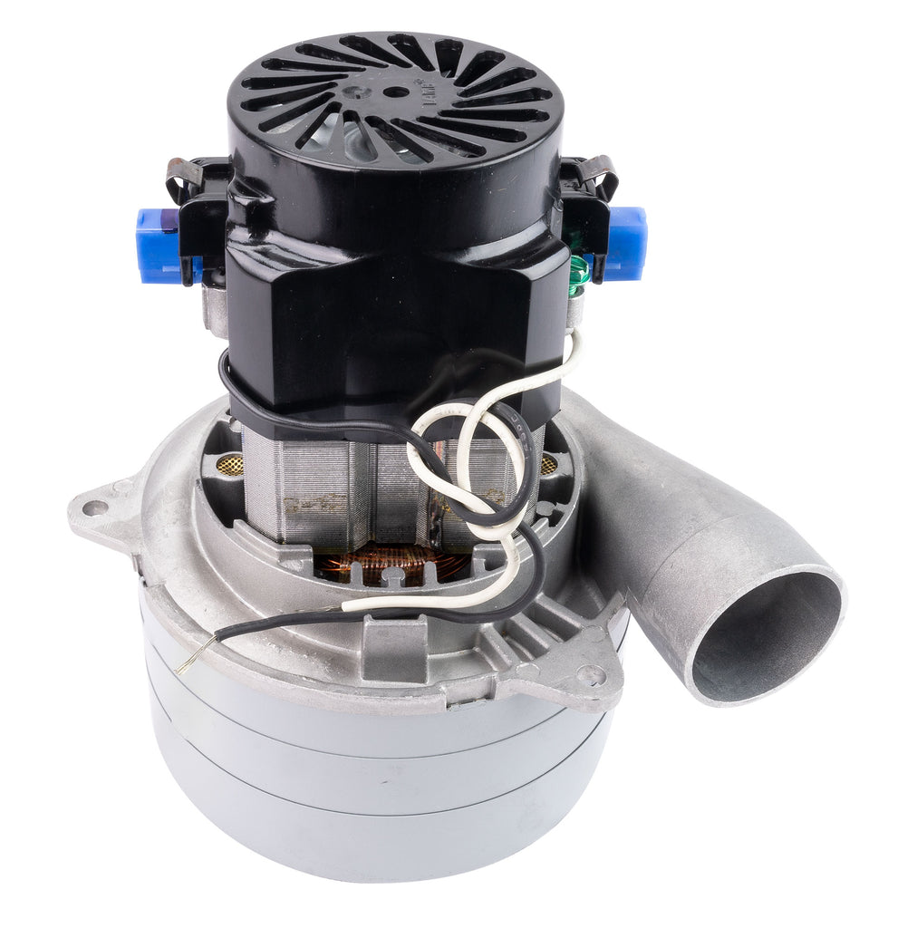 Moteur pour aspirateur tangentiel - dia 5,7" - 3 ventilateurs - 120 V - peinture epoxy - Lamb / Ametek 116765-13 (S) **