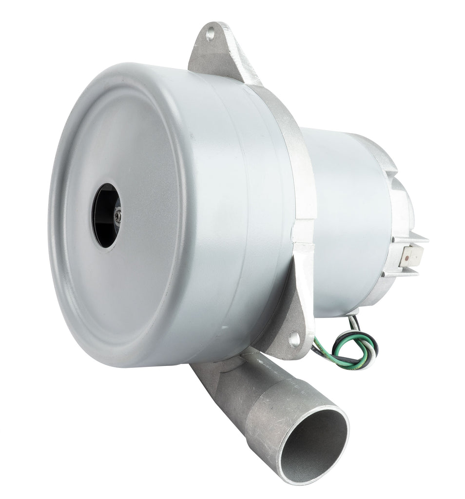 Moteur pour aspirateur tangentiel - dia 7,2" - 3 ventilateurs - 120 V - 14,4 A - 1605 W - 530 watts-air - levée d'eau 145,9" - CFM (pi3/min) 102,5 - Lamb/Ametek 11750012(b)