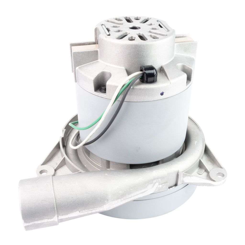 Moteur pour aspirateur tangentiel - dia 7,2" - 2 ventilateurs - 120 V - 14,8 A - 1675 W - 484 watts-air - levée d'eau 125,4" - CFM (pi3/min) 114,8 - Lamb/Ametek 117549-12(S)