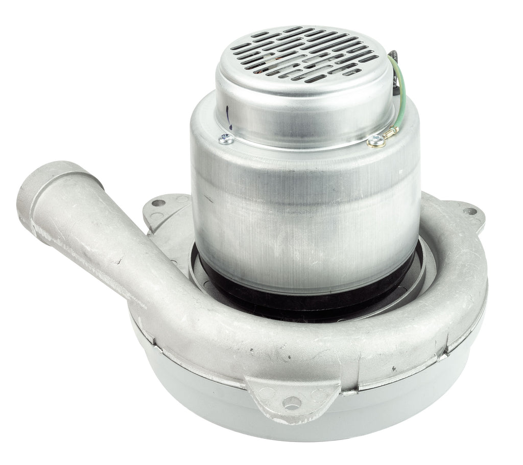 Moteur pour aspirateur tangentiel - 8,4" dia - 2 ventilateurs - 120 V - Lamb / Ametek 122175-00(b)