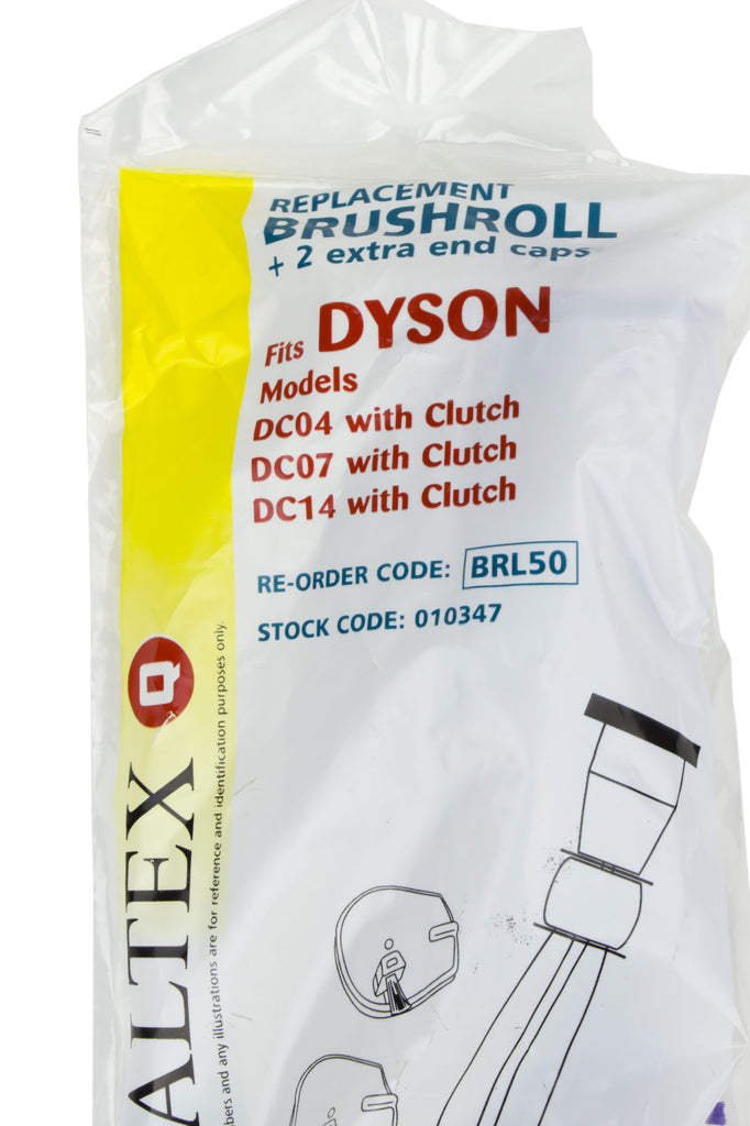 Brosse-rouleau agitateur pour Dyson DC04, DC07, DC14, DC33
