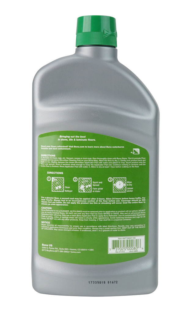 Produit de restauration pour les planchers de pierre, carreau et stratifié - 32 oz (947 ml) - Bona SJ317