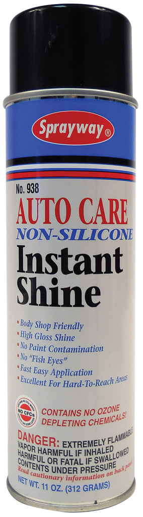 Rehausseur de la brillance pour le plastique et le vinyl - sans silicone -  intérieur d'automobilie - 11 oz (312 g) - Sprayway 938