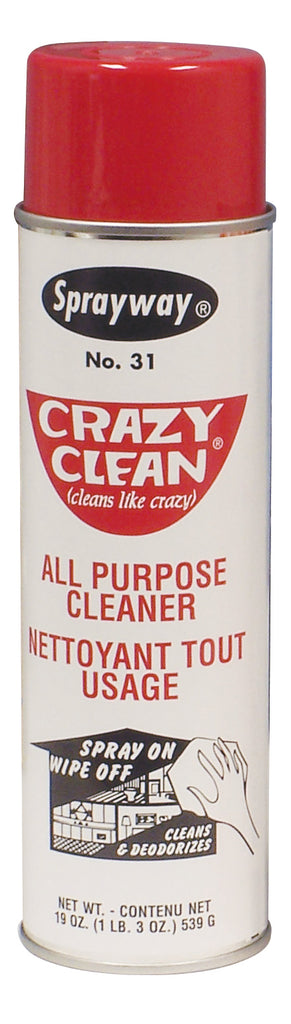 Nettoyant et désodorisant tout usage Crazy Clean - 3 oz (539 g) - Sprayway 31C/31W