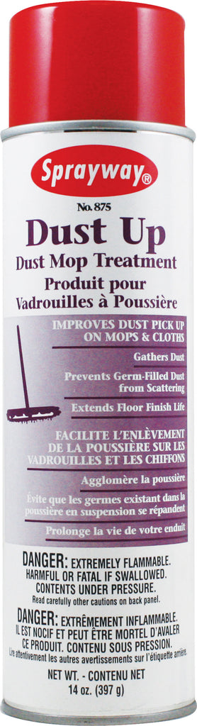 Traitement pour vadrouille sèche qui emprisonne la poussière - 14oz (397g) - Sprayway  875W