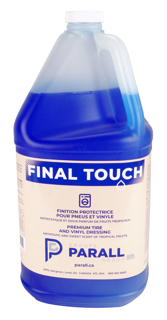 Finition protectrice pour pneu et vinyle - antistatique - 4L - Final Touch