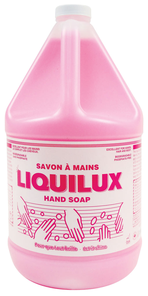 Savon à main liquide - rose - 1,06 gal (4 L) - LiquiLux