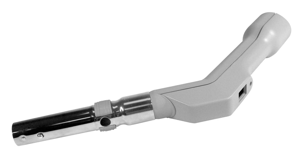 Poignée seule - en plastique - avec bouton - pour boyau 24V - blanc